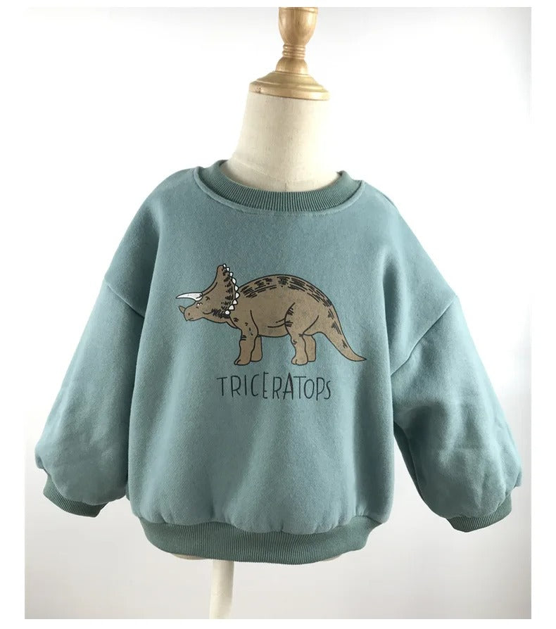 Mini Fashion™ - Sweter dziecięcy z dinozaurem - Odzież dla dzieci