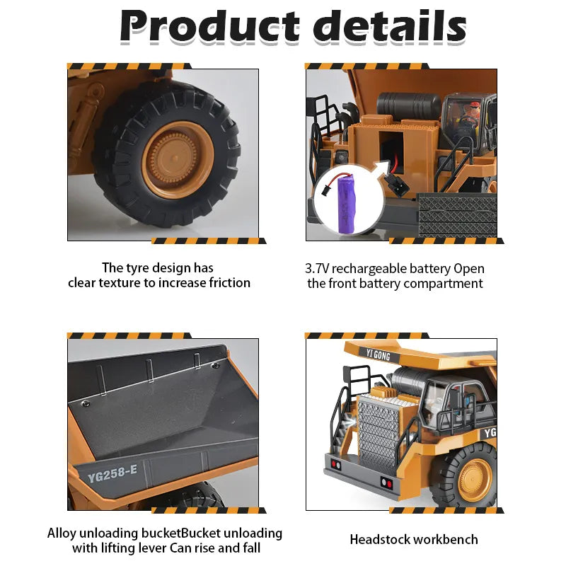 Construction wagon™ - Mini pojazdy budowlane - Zabawki budowlane