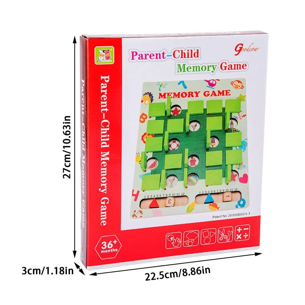 Woods™ - Gra pamięciowa - Zabawka edukacyjna dla dzieci