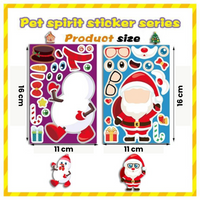 Thumbnail for Christmas Stickerset™ - Naklejki świąteczne - Świąteczne ozdoby DIY