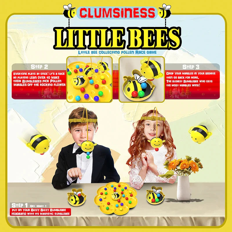 Buzzy Bee Magnetgame™ - Magnetyczna gra planszowa - Pszczółki
