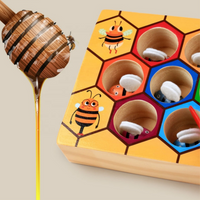 Thumbnail for Woods™ - Drewniana układanka z pszczołami - Zabawki Montessori