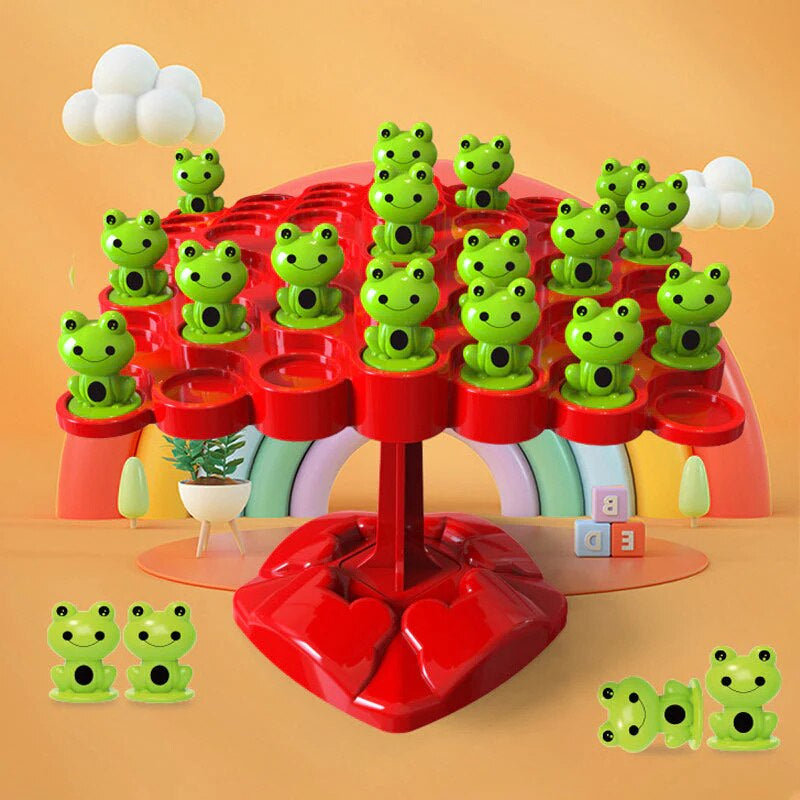 Frog Tree™ - Gra zręcznościowa - Gra rodzinna żabki na drzewie