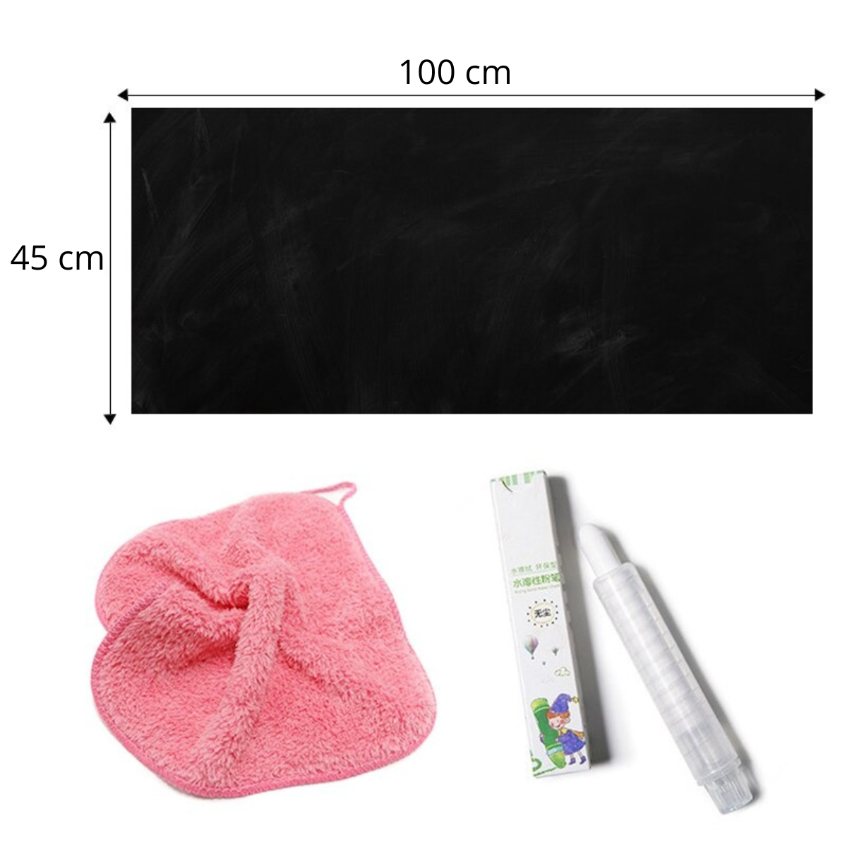 ChalkWall™ - Tapeta tablica kredowa - Samoprzylepna tablica na ścianę