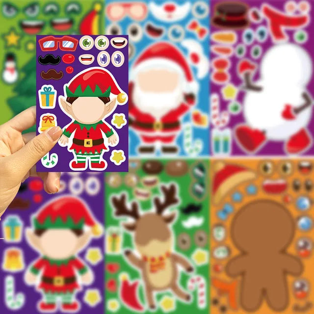 Christmas Stickerset™ - Naklejki świąteczne - Świąteczne ozdoby DIY
