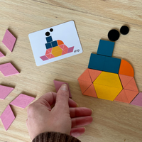 Thumbnail for Woods™ - Kreatywna układanka geometryczna - Puzzle geometryczne
