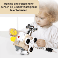 Thumbnail for Woods™ - Busy cube - Edukacyjna kostka sensoryczna