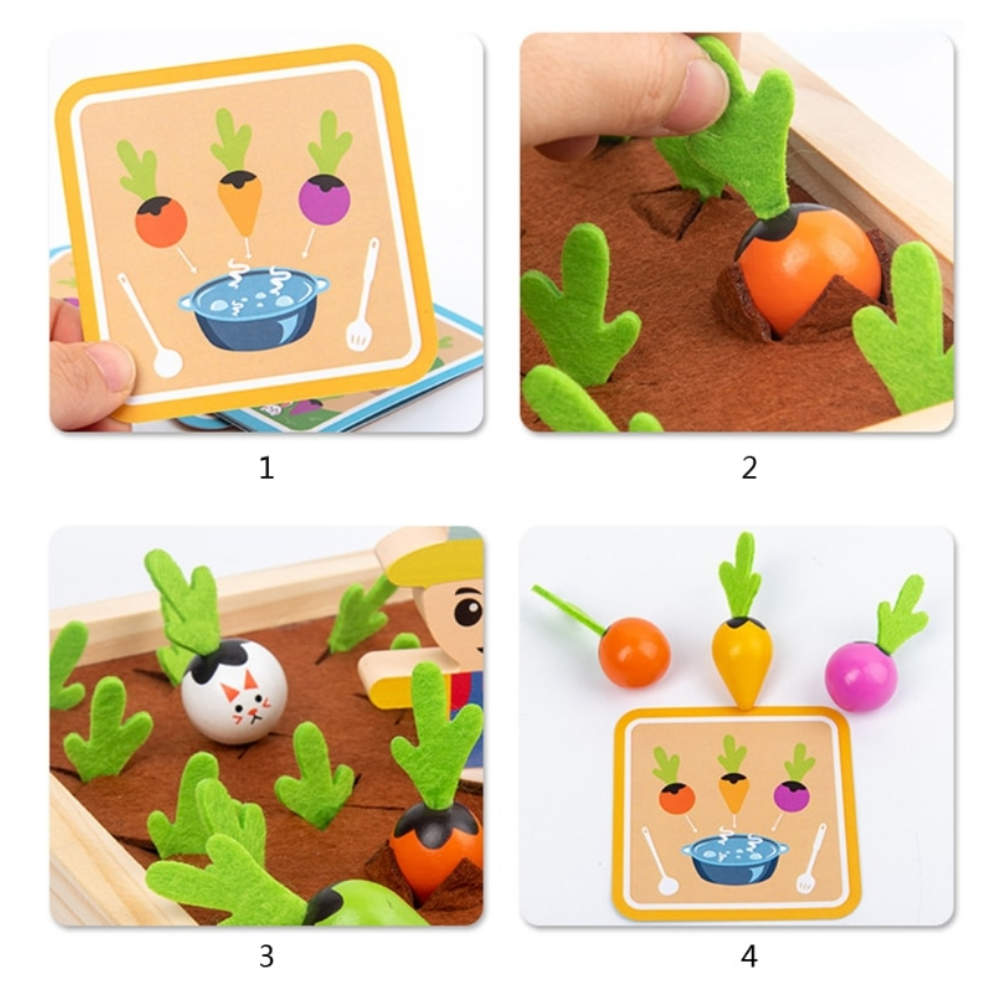 Harvest Game™ - Ogródek warzywny dla dzieci - Nauka roślin