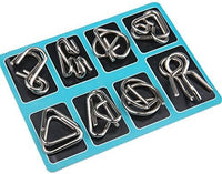 Thumbnail for Metal Puzzle Ring Set™  - Metalowa układanka - Edukacyjna łamigłówka