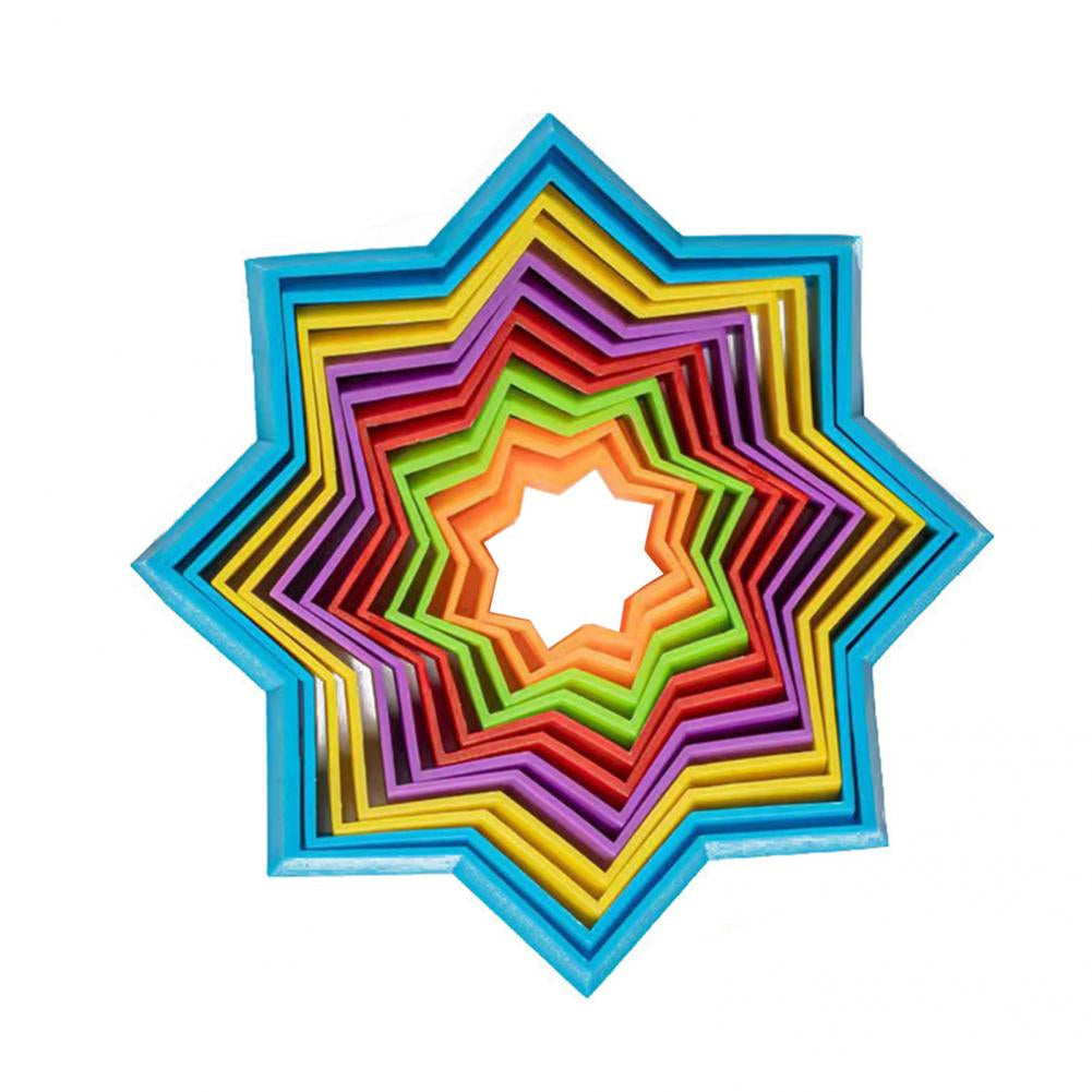 Illusion Star Fidget Toy™ - Zabawka sensoryczna - Kolorowe gwiazdki