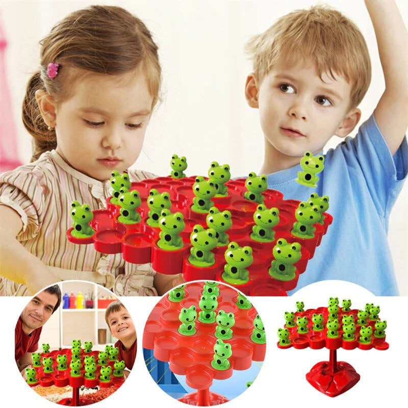 Frog Tree™ - Gra zręcznościowa - Gra rodzinna żabki na drzewie