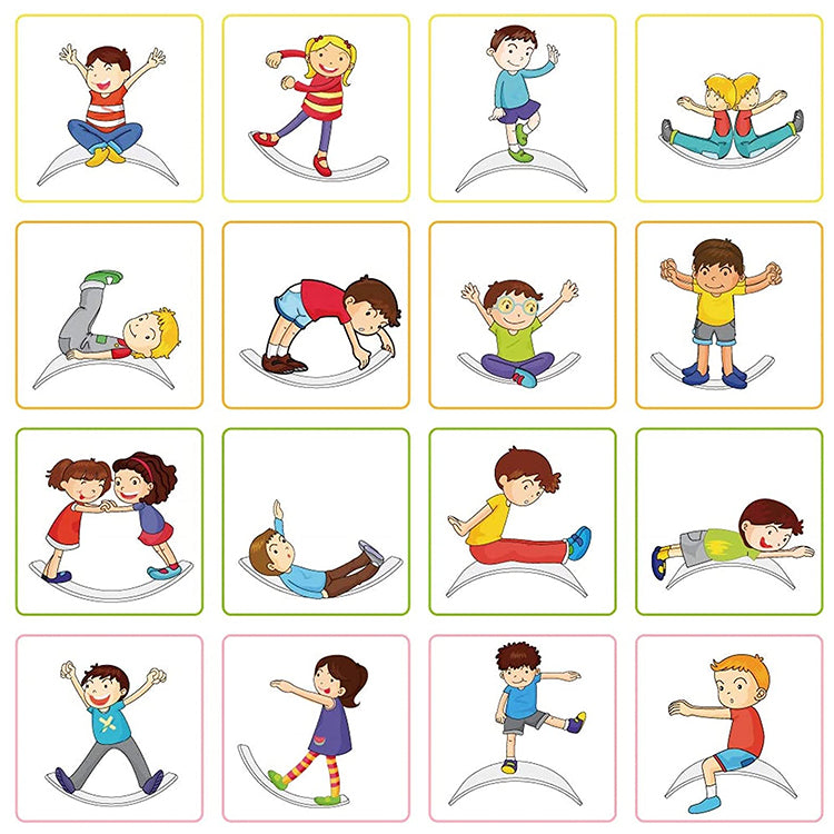 Wobble Board™ - Drewniana deska do balansowania - Trening sprawności