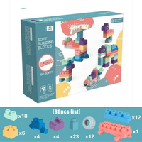 Thumbnail for Soft Building Blocks™ - Miękkie klocki - Kreatywna zabawka sensoryczna