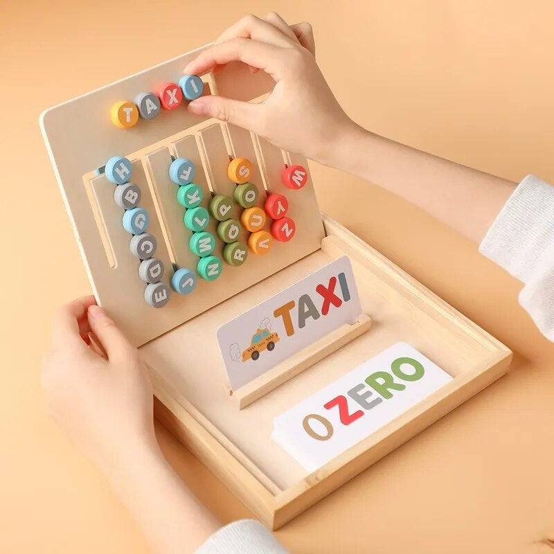 Word Box Toy™ - Gra słowna - Zabawka edukacyjna symbole i literki