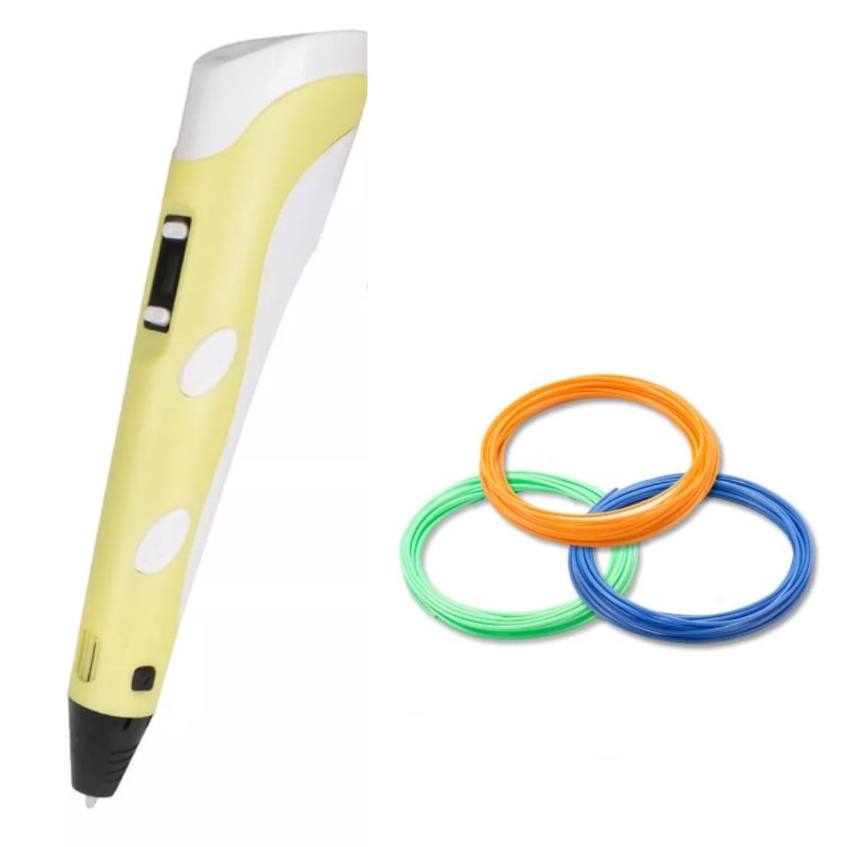3D Pen™ - Magiczny długopis 3D - Pióro drukujące z wkładem