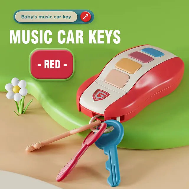Music Car Key™ - Muzyczne kluczyki samochodowe - Zabawka sensoryczna