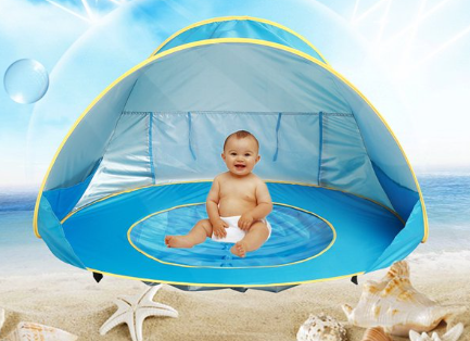 BabyShade™ - Namiot plażowy dla dzieci - Samorozkładający parawan