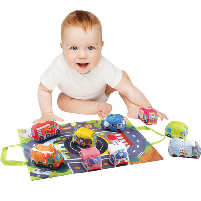 Soft Cars™ - Miękkie samochodziki - Autka dla dzieci
