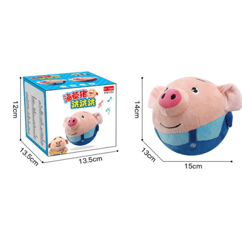 Jumping Piggy Ball™ - Skacząca świnka - Interaktywna piłka