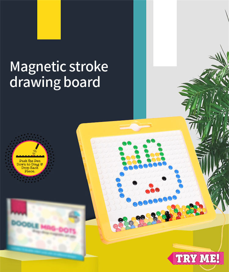 DrawBoard™ - Magnetyczna tablica do rysowania w kropki - Kreatywność