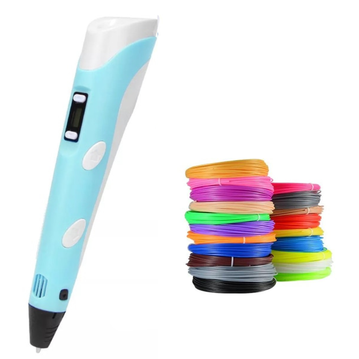 3D Pen™ - Magiczny długopis 3D - Pióro drukujące z wkładem