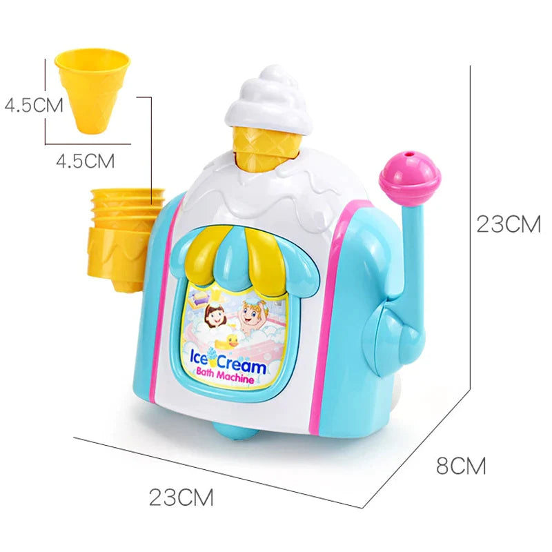 Ice Cream Bath Toy™ - Zabawka do kąpieli - Pompka do mydła