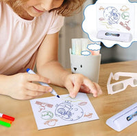 Thumbnail for Magic Drawing Board™ - Podświetlana tablica 3D - Tablet do rysowania
