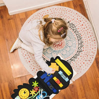 Thumbnail for Toddler Busy Board™ - Tablica sensoryczna dinozaur - Zabawka edukacyjna