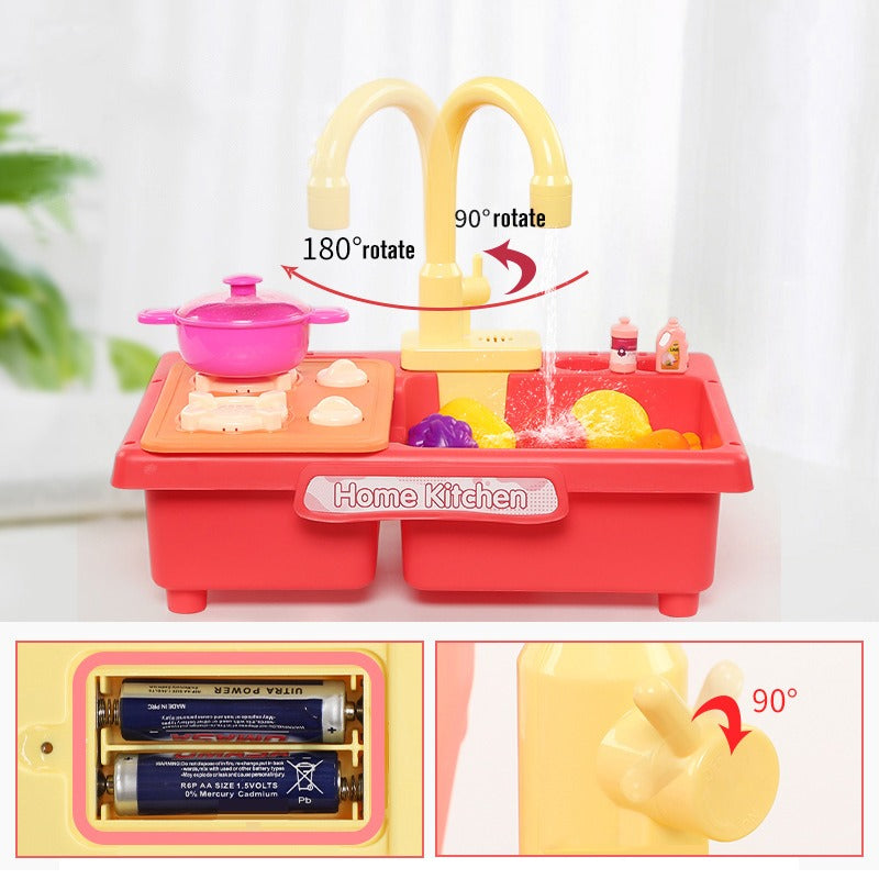Home Kitchen™ - Zabawkowa kuchnia - Edukacyjna zabawka dla dzieci