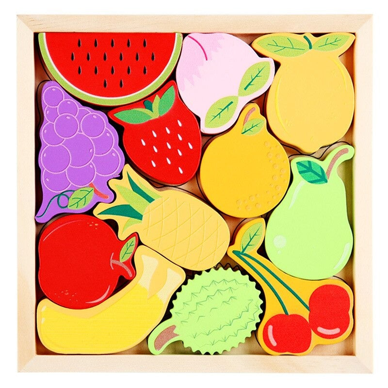 Woods™ - Puzzle ramkowe - Drewniana układanka w ramce