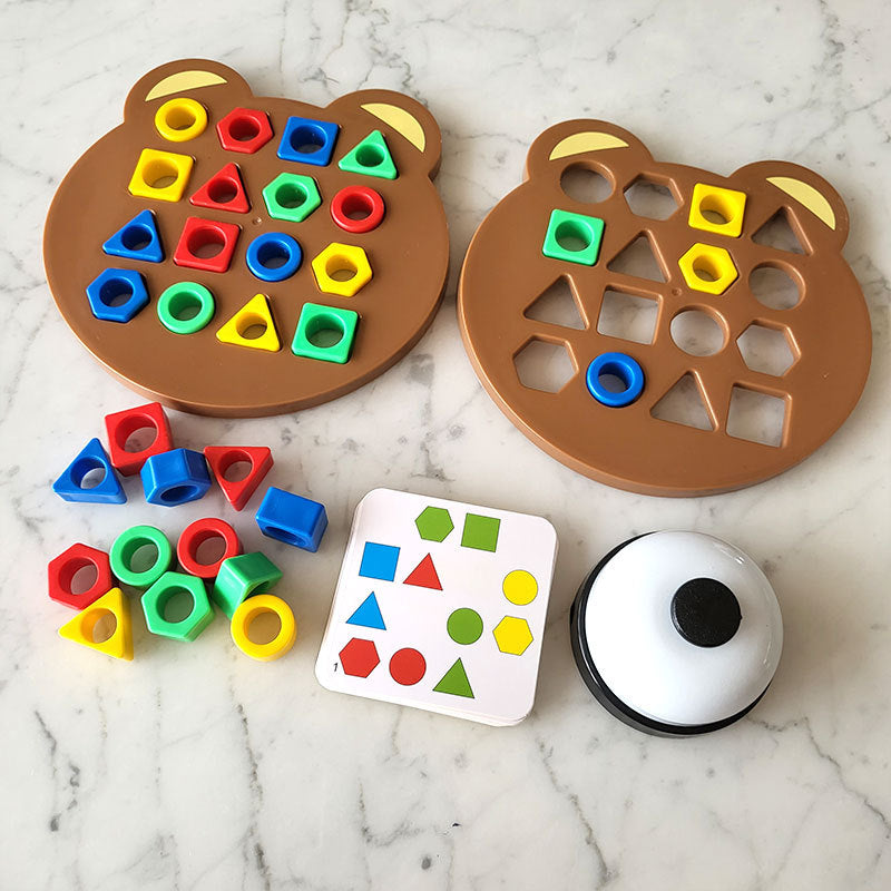 Shape Bear™ - Geometryczna gra z misiem - Nauka kształtów i kolorów