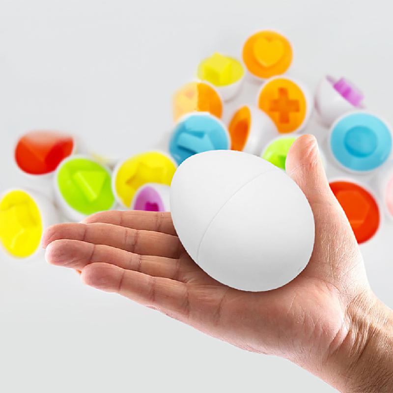 Egg Puzzle™ - Układanka jajka - Sensoryczna zabawka dla dzieci